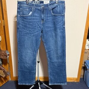 AXEL Men's Relaxed Fit Blue Jeans